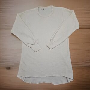 VTG Morgan Mills Biege Long Johns Waffle Knit Thermal Base Layer Arctex  2XL (L)